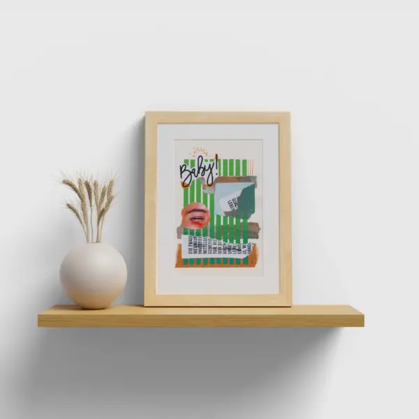 It's spring, baby! - A5 Kunstdruck