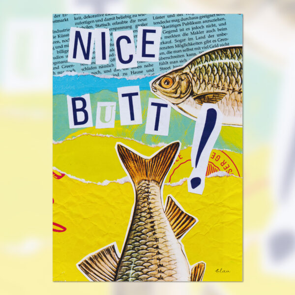 Nice Butt - A5 Kunstdruck